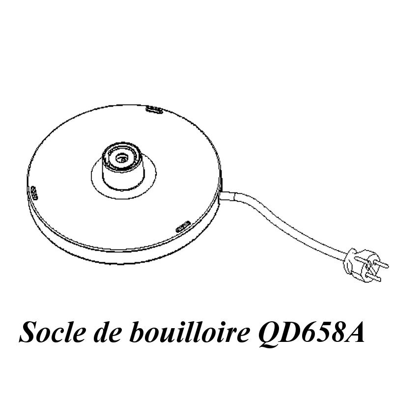 pièces détachées et accessoires pour bouilloire Riviera & Bar QD864A /  QD865A 