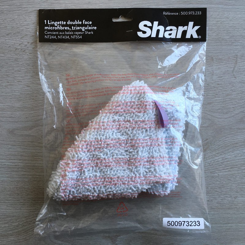 2 Remplacement Triangle Lingettes Pour Shark Poche Vapeur Serpillière